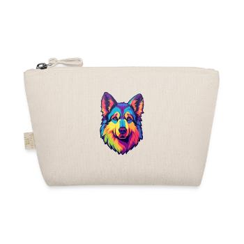 Race de chien de berger croate Cartoon Kawaii Illustr - Trousse biologique - nature - Devant