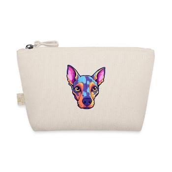 American Hairless Terrier Chien Race Dessin animé Kawaii - Trousse biologique - nature - Devant