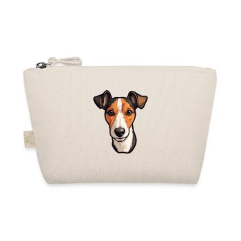 Lisse Fox Terrier Chien Race Cartoon Kawaii Illust - Trousse biologique - nature - Devant
