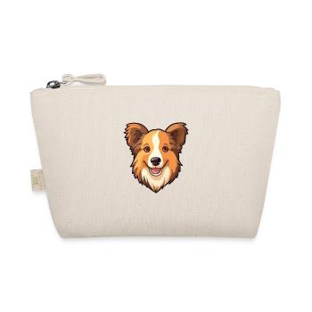 Shetland Berger chien race Cartoon Kawaii Illustr - Trousse biologique - nature - Devant