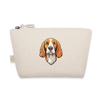 Slovensky Cuvac race de chien dessin animé kawaii illustrat - Trousse biologique - nature - Devant
