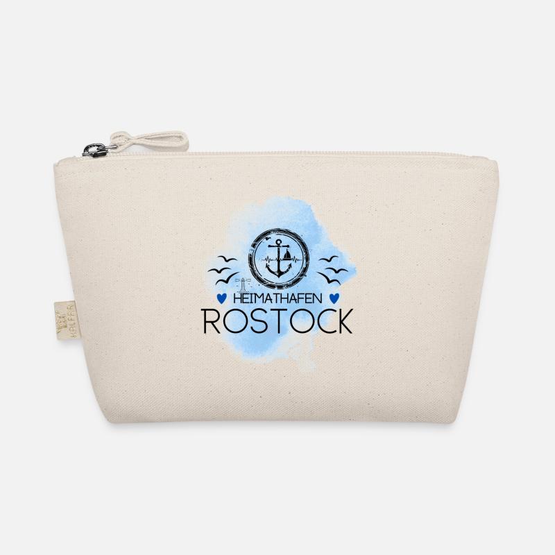Rostock Liebe Heimathafen Ostsee Bio-Täschchen