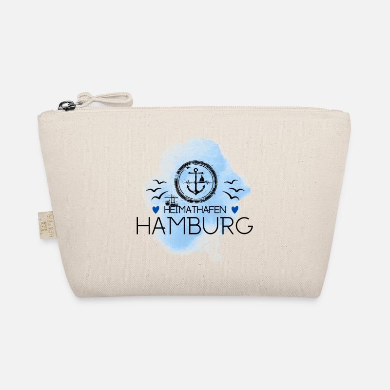 Hamburg Heimathafen- Ankermotiv Bio-Täschchen