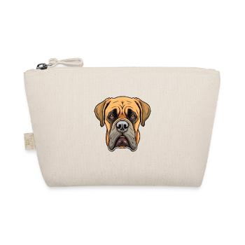 Boerboel Hunderasse Cartoon Kawaii Illustration - Bio-Täschchen - Natur - Vorne