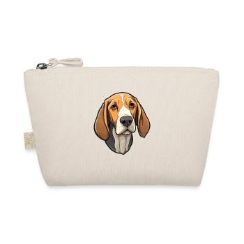 American Foxhound chien race Cartoon Kawaii Illustr - Trousse biologique - nature - Devant