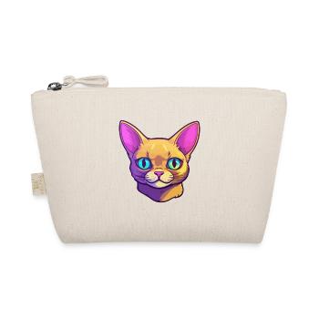 Chat d’argent britannique race aquarelle dessin animé Kawaii - Trousse biologique - nature - Devant