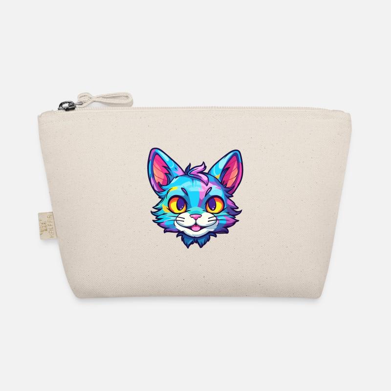Pixie Bob Cat race aquarelle dessin animé Kawaii animal de compagnie Trousse biologique