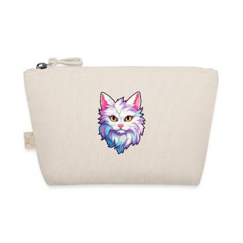 Turc Angora Chat Race Aquarelle Dessin Animé Kawaii - Trousse biologique - nature - Devant
