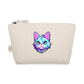 Karelische Bobtail-Katze Aquarell-Karikatur Kawaii - Bio-Täschchen - Natur - Vorne