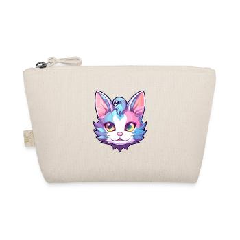 Devon Rex Cat Breed aquarelle dessin animé Kawaii animal de compagnie - Trousse biologique - nature - Devant