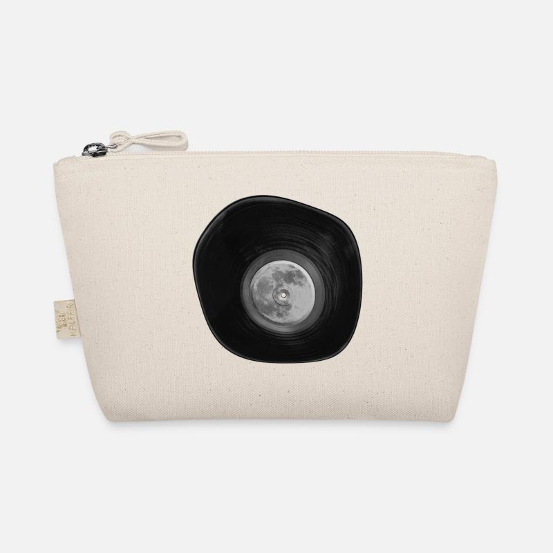Trippy Moon Vinyl - Full Moonlight Record Organic Pouch