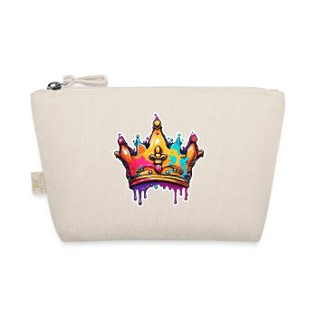 Couronne / Royal / Prince / Princesse / Conte de fées - Trousse biologique - nature - Devant