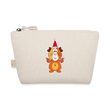 MEERSCHWEINCHEN - ZUCKERSTANGEN - WEIHNACHTEN - Bio-Täschchen - Natur - Vorne