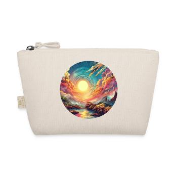 Paysage Coloré Coucher De Soleil Rêve Bande Dessinée - Trousse biologique - nature - Devant