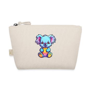 Koala Buntes Aquarell Cartoon Kawaii Tier - Bio-Täschchen - Natur - Vorne