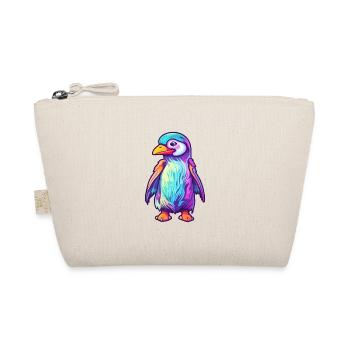 Pingouin Aquarelle Colorée Dessin Animé Kawaii Animal - Trousse biologique - nature - Devant