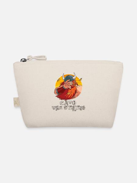 FacePalm Viking - Organic Pouch - nature - Front