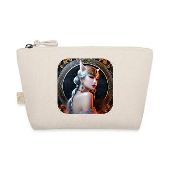 Cool Cosplay Anime Girl - Organic Pouch - nature - Front