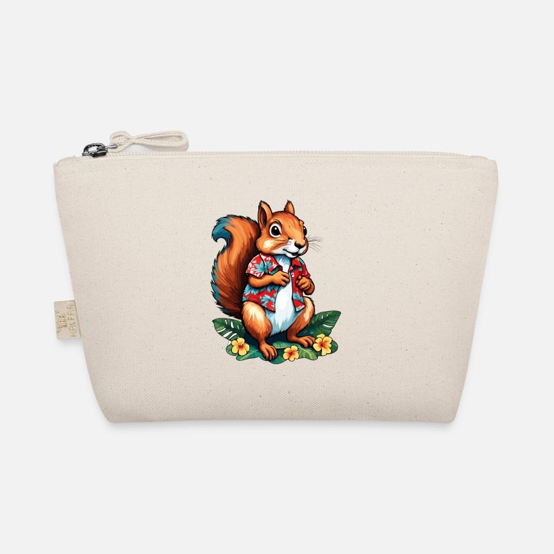 Squirrel / Animal / Rodent / Forest Animal / Comic Organic Pouch