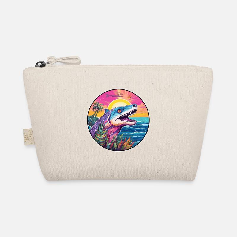 Barracuda Aquarelle Colorée Dessin Animé Kawaii Pet Trousse biologique