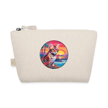 Bobcat Aquarelle colorée Dessin animé Kawaii Animal - Trousse biologique - nature - Devant