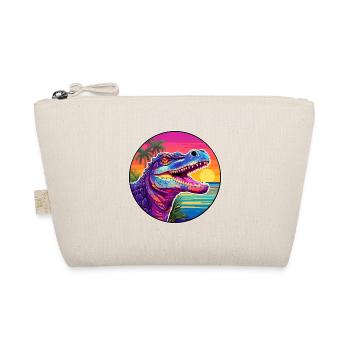 Crocodile Aquarelle Colorée Dessin Animé Kawaii Pet - Trousse biologique - nature - Devant