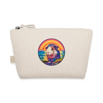 Cochon d’Inde coloré aquarelle dessin animé Kawaii animal de compagnie - Trousse biologique - nature - Devant
