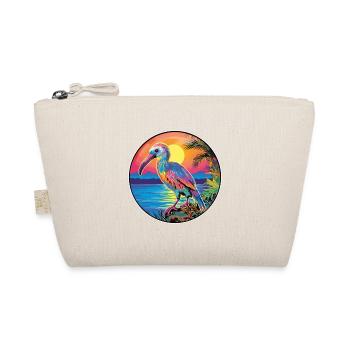 Kiwi Vogel Buntes Aquarell Cartoon Kawaii Haustier - Bio-Täschchen - Natur - Vorne
