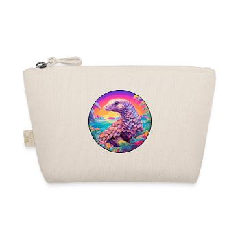Pangolin Aquarelle Colorée Dessin Animé Kawaii Animal - Trousse biologique - nature - Devant