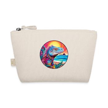 Iguane Coloré Aquarelle Dessin Animé Kawaii Animal - Trousse biologique - nature - Devant