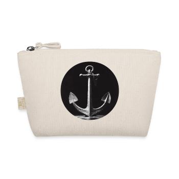 Anchor grey - Organic Pouch - nature - Front