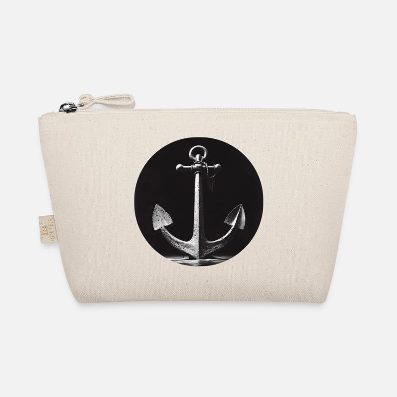 Anchor grey Organic Pouch