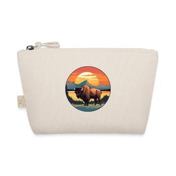 Buffalo Aquarelle colorée Cartoon Kawaii Animal - Trousse biologique - nature - Devant