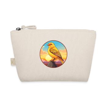 Canari oiseau coloré aquarelle dessin animé kawaii animal de compagnie - Trousse biologique - nature - Devant