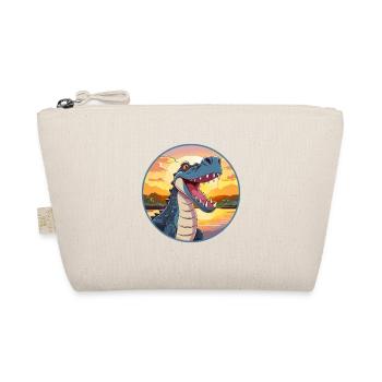 Crocodile Aquarelle Colorée Dessin Animé Kawaii Pet - Trousse biologique - nature - Devant