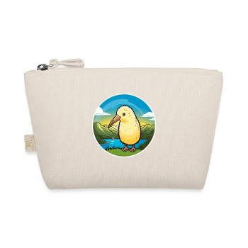 Kiwi Vogel Buntes Aquarell Cartoon Kawaii Haustier - Bio-Täschchen - Natur - Vorne