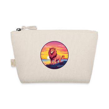 Lion Aquarelle Colorée Dessin Animé Kawaii Animal - Trousse biologique - nature - Devant
