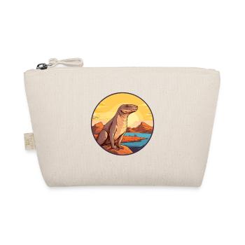Komodo Dragon Aquarelle Colorée Dessin Animé Kawaii - Trousse biologique - nature - Devant