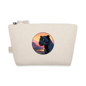 Panthère Aquarelle Colorée Dessin Animé Kawaii Animal - Trousse biologique - nature - Devant