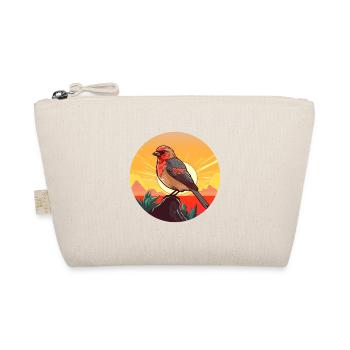 Pinson coloré aquarelle dessin animé kawaii Animal - Trousse biologique - nature - Devant