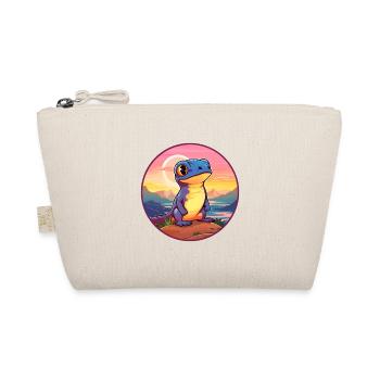Salamandre Aquarelle Colorée Dessin Animé Kawaii Pet - Trousse biologique - nature - Devant
