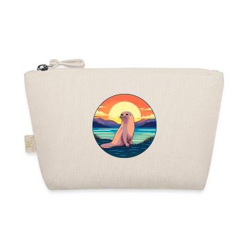 Sceau Aquarelle Colorée Dessin Animé Kawaii Animal - Trousse biologique - nature - Devant