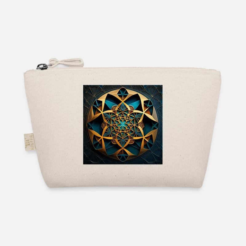 Sacred Geometry Organic Pouch