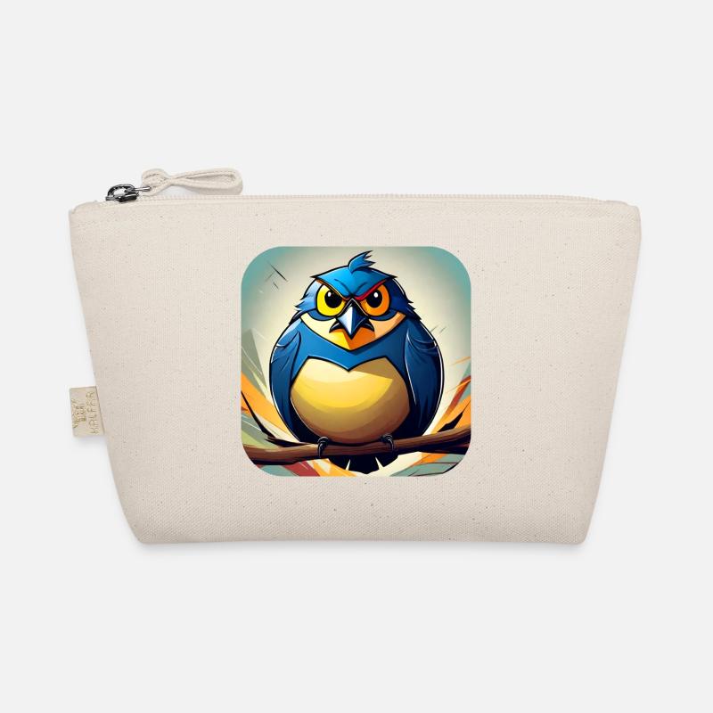 Dicker kleiner Vogel Bio-Täschchen