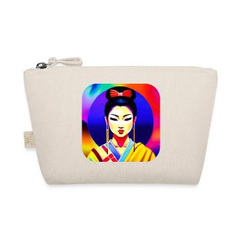 Geisha dans un style rétro - Trousse biologique - nature - Devant