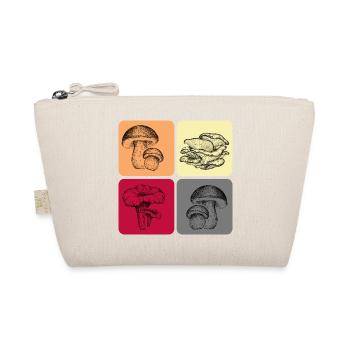 Mushrooms Mushroom connoisseurs Mushroom season Mushroom pickers - Organic Pouch - nature - Front