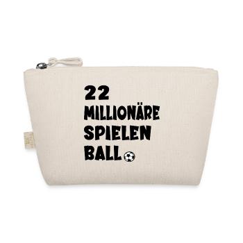 MULTI MILLIONÄRE SPIELEN BALL - Bio-Täschchen - Natur - Vorne