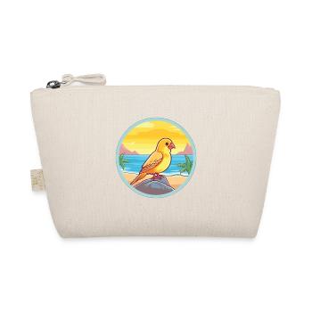 Canari oiseau aquarelle dessin animé Kawaii Clipart animal de compagnie - Trousse biologique - nature - Devant