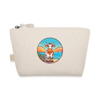 Vache aquarelle dessin animé kawaii clipart animal - Trousse biologique - nature - Devant
