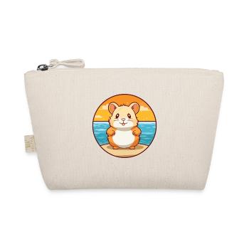 Hamster Watercolor Cartoon Kawaii Clipart Animal - Organic Pouch - nature - Front